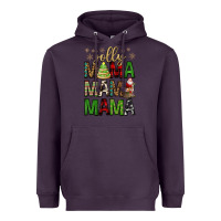 Plum jolly mama mama mama Heavyweight Hoodie - FaDigitalArtStudio