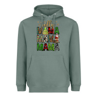 Sage jolly mama mama mama Heavyweight Hoodie - FaDigitalArtStudio