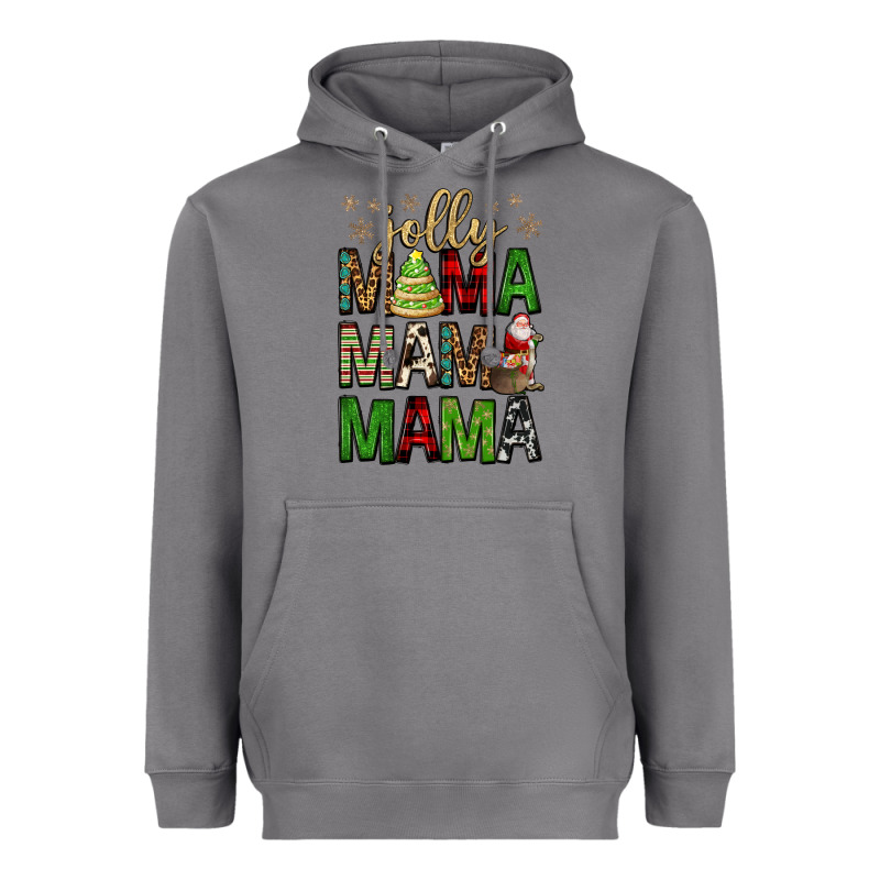Jolly Mama Mama Mama Heavyweight Hoodie by FaDigitalArtStudio | Teevron