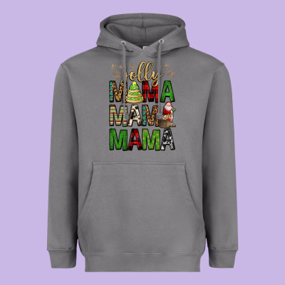 Jolly Mama Mama Mama Heavyweight Hoodie Designed By Fadigitalartstudio