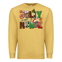 Antique Gold jolly nurse Premium Sweatshirt - AdoDesignShop
