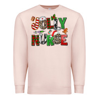 Pale Pink jolly nurse Premium Sweatshirt - AdoDesignShop