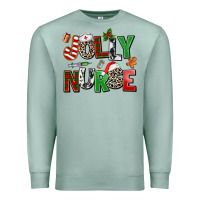 Seafoam jolly nurse Premium Sweatshirt - AdoDesignShop