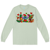 Matcha joy with christmas elf stitch Long Sleeve Tee - AdoDesignShop