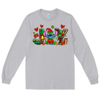 Moon Dust joy with christmas elf stitch Long Sleeve Tee - AdoDesignShop
