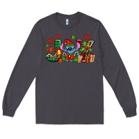 Smoke joy with christmas elf stitch Long Sleeve Tee - AdoDesignShop