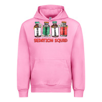 Fuchsia Pink sedation squad Urban Hoodie - MaliasSmallBusiness