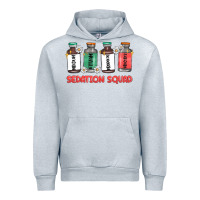 Heather Grey sedation squad Urban Hoodie - MaliasSmallBusiness