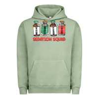 Pigment Oil Green sedation squad Urban Hoodie - MaliasSmallBusiness