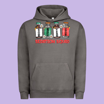 Sedation Squad Urban Hoodie Designed By Maliassmallbusiness