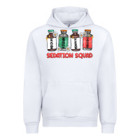 White sedation squad Urban Hoodie - MaliasSmallBusiness