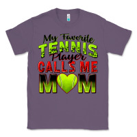 Lavender my favorite tennis player calls me mom Classic Tee - Zillion Design Studio