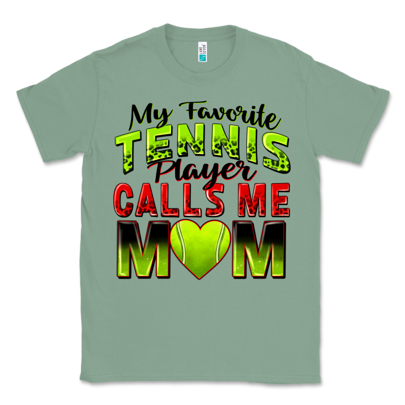 My Favorite Tennis Player Calls Me Mom Classic Tee by Zillion Design Studio | Teevron