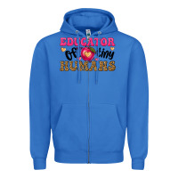 True Royal educator of tiny humans Zipper Hoodie - texasbilliewilder
