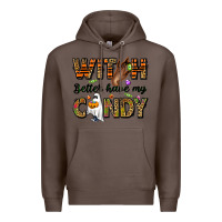 Coffee Witch better have my candy Premium Hoodie - NancyCooperArtShop