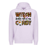 Lilac Witch better have my candy Premium Hoodie - NancyCooperArtShop