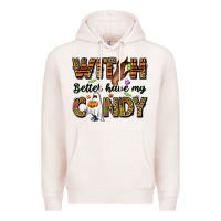 Pale Pink Witch better have my candy Premium Hoodie - NancyCooperArtShop