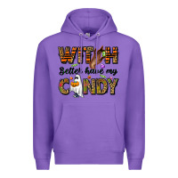 Purple Witch better have my candy Premium Hoodie - NancyCooperArtShop