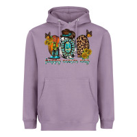Lavender happy easter egg western Heavyweight Hoodie - RacoonDesign