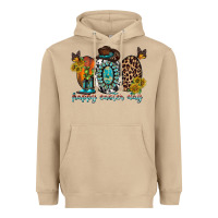 Mushroom happy easter egg western Heavyweight Hoodie - RacoonDesign