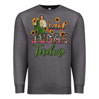 Charcoal Heather san judas tadeo sunflower Premium Sweatshirt - JahusDesignShop