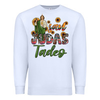 White san judas tadeo sunflower Premium Sweatshirt - JahusDesignShop