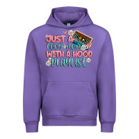Tulip just a good mom with a hood playlist Urban Hoodie - MaliasSmallBusiness