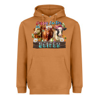 Meerkat happy easter heifer Heavyweight Hoodie - RacoonDesign
