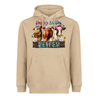 Mushroom happy easter heifer Heavyweight Hoodie - RacoonDesign