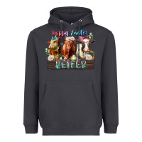 Smoke happy easter heifer Heavyweight Hoodie - RacoonDesign