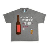 Tornado HOME IS WHERE THE WINE IS Urban Heavy Tee - Bettercallsaul