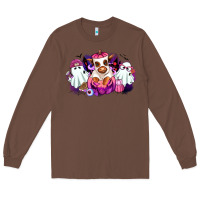 Chestnut Halloween ghost Heifer Long Sleeve Tee - RanaPortraitStore