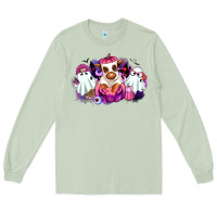 Matcha Halloween ghost Heifer Long Sleeve Tee - RanaPortraitStore