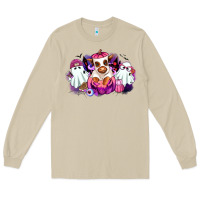 Mushroom Halloween ghost Heifer Long Sleeve Tee - RanaPortraitStore