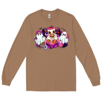 Toasted Coconut Halloween ghost Heifer Long Sleeve Tee - RanaPortraitStore