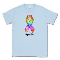 Dusty Blue pride ribbon Classic Tee - texasbilliewilder