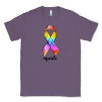 Lavender pride ribbon Classic Tee - texasbilliewilder