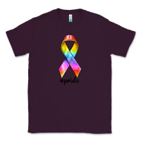 Plum pride ribbon Classic Tee - texasbilliewilder