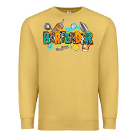 Antique Gold bartender Premium Sweatshirt - AdoDesignShop