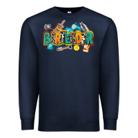 Navy bartender Premium Sweatshirt - AdoDesignShop