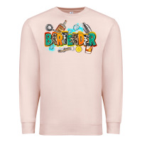 Pale Pink bartender Premium Sweatshirt - AdoDesignShop