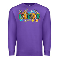 Purple bartender Premium Sweatshirt - AdoDesignShop