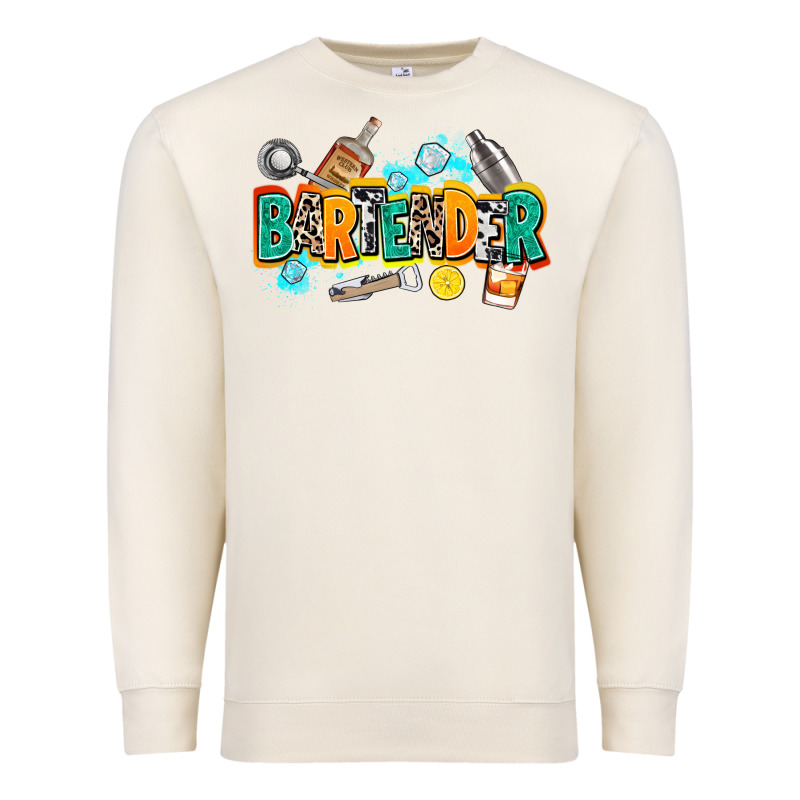 Bartender Premium Sweatshirt by AdoDesignShop | Teevron