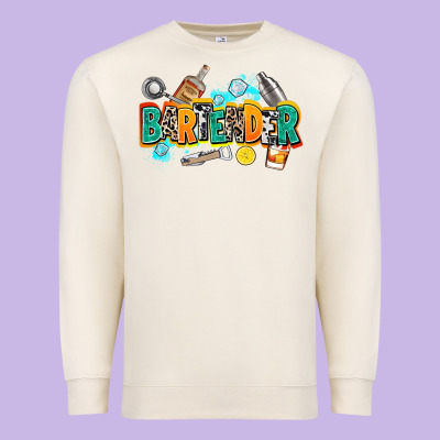 Bartender Premium Sweatshirt Designed By Adodesignshop