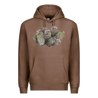Chestnut cob beehive cactus Premium Hoodie - LillyAllenDesigns