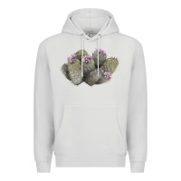 Dove Grey cob beehive cactus Premium Hoodie - LillyAllenDesigns
