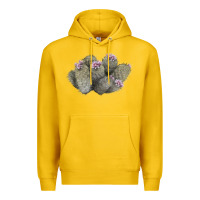 Lemon cob beehive cactus Premium Hoodie - LillyAllenDesigns