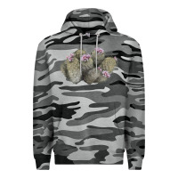 Slate Camo cob beehive cactus Premium Hoodie - LillyAllenDesigns