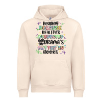 Sandshell reading because realitys overrated Urban Hoodie - MaliasSmallBusiness