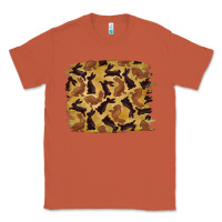 Copper Bunny Pattern Classic Tee - RanaPortraitStore